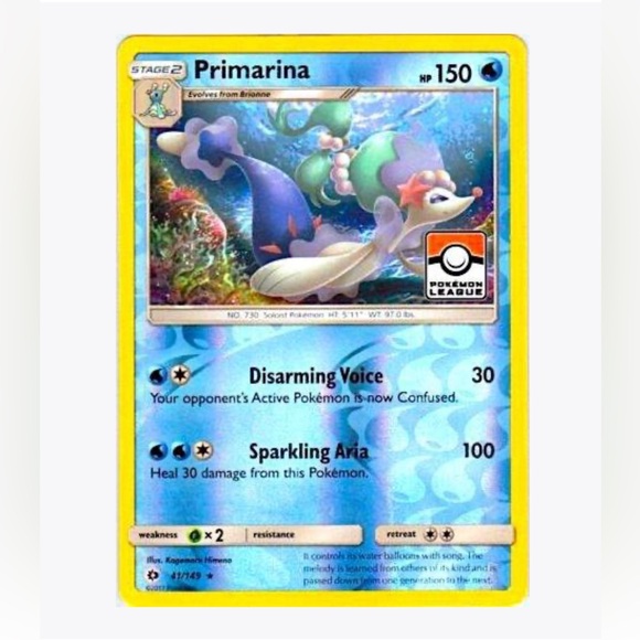 4 Different Pokémon Cards Reverse Foil with Pokémon League Sign - Picture 4 of 14